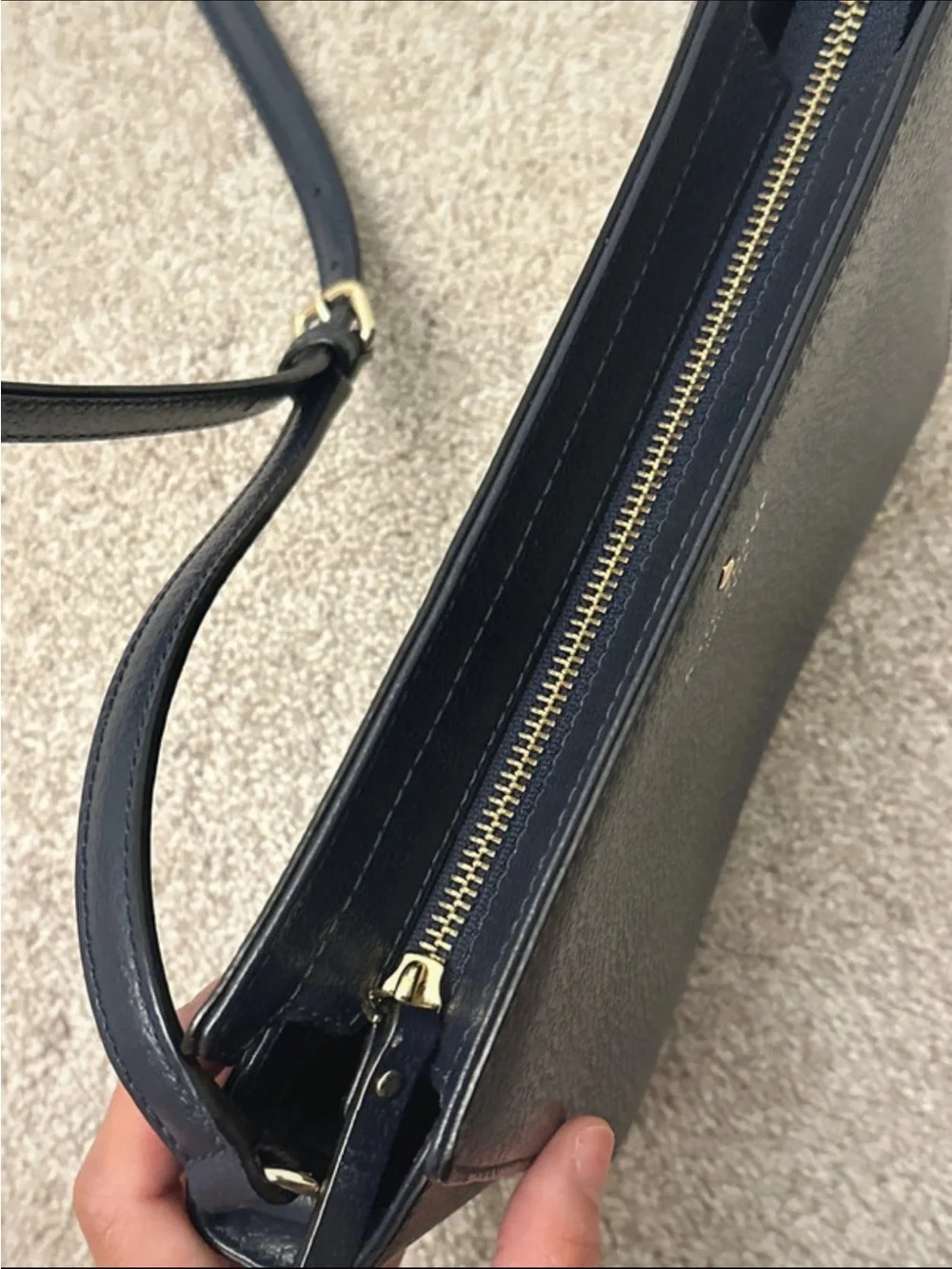 Kate Spade Navy Blue Crossbody Bag